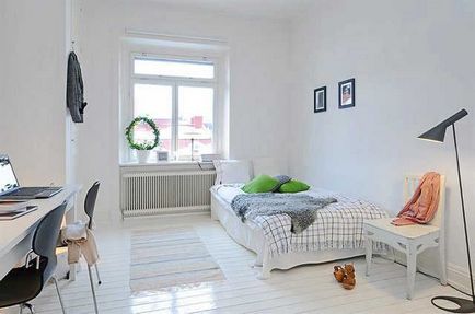 Interiorul dormitorului în stil scandinav - farmecul designului nordic