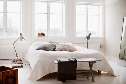 Інтер'єр спальні в скандинавському стилі - чарівність північного дизайну