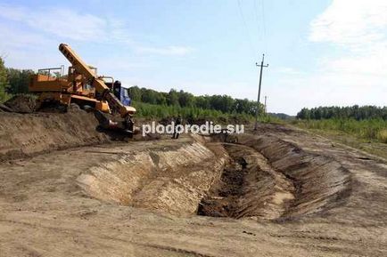 Використання екскаваторів з поворотним ковшем при будівництві пермакультурним проектів