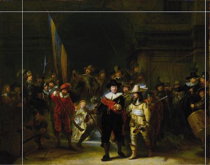A történet egy remekmű „Night Watch” Rembrandt