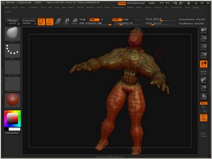 Itcs - lucrează în zbrush pixologic