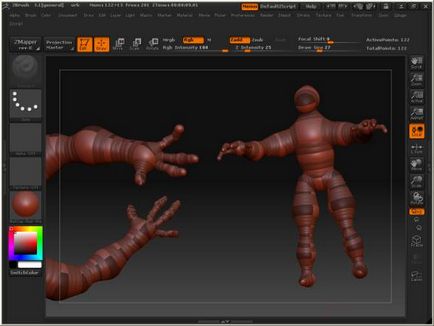 Itcs - lucrează în zbrush pixologic