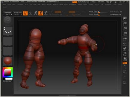 Itcs - lucrează în zbrush pixologic