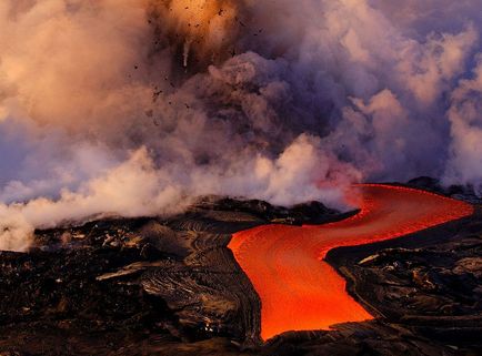 Erupția vulcanului din Hawaii, știri despre fotografii