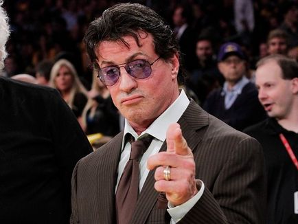 Mi órán Sylvester Stallone