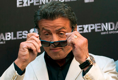 Mi órán Sylvester Stallone