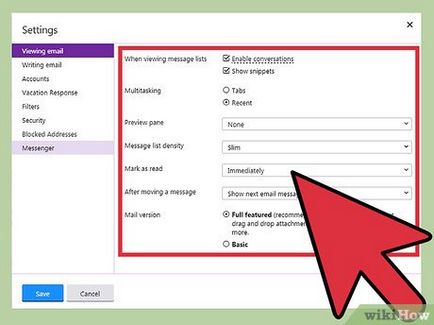 Cum să modificați setările Yahoo Messenger prin e-mail