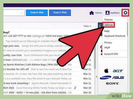 Cum să modificați setările Yahoo Messenger prin e-mail