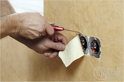 Cum să lipici un tapet de hârtie - tapet de adeziv