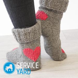 Hogyan erősít a sarok a zokni kötés, serviceyard-kényelmes otthon kéznél
