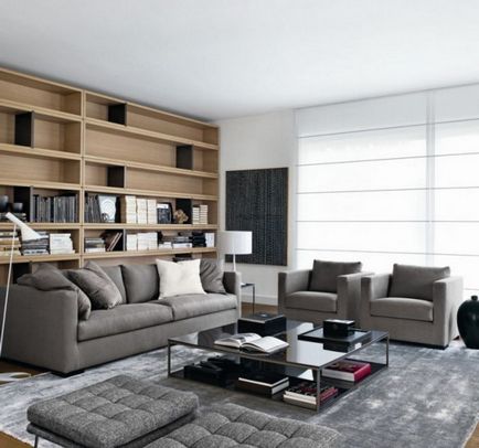 Hogyan válasszuk ki bútorok a nappaliban fa elemeket cikket építőipari és mérnöki