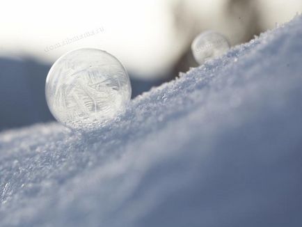 Як пускати мильні бульбашки на морозі - новий рік