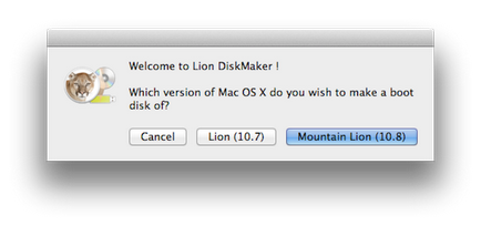 Як зробити завантажувальний диск os x mountain lion
