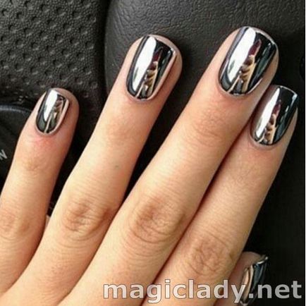 Hogyan készítsünk egy tükör manikűr - szépség titkai - cikkek Directory - női magazin Magic (Beauty Secrets) Hogyan készítsünk egy tükör manikűr - szépség titkai - Kiadó - Női mágikus Journal
