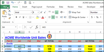 Cum se afișează și se ascund etichetele foilor în Excel