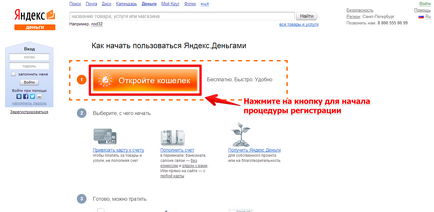 Cum se înregistrează în sistemul de bani Yandex pentru 4 pași instrucțiuni pas cu pas cu imagini!