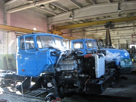 Reparația mașinii Ural