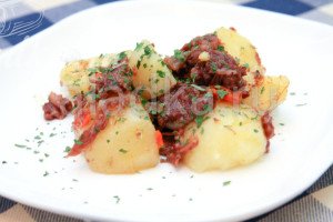 Cartofi cu carne tocată în bielorusă