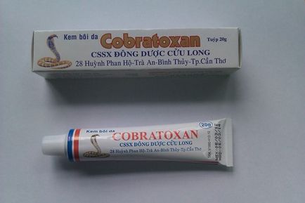 Kobrotox (cobratoxan, cobratox, cobratoxan) cumpărare de preparate din veninul de șarpe