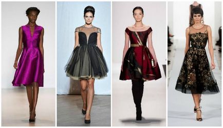 Коктейлни рокли за нова 2017 модни стилове, какво да облека, фото