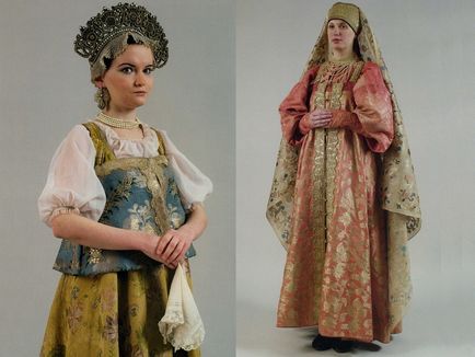 A gyűjtemény az orosz népi ruhák