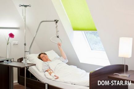 Cameră pentru relaxarea confortului pentru pacient și confort pentru persoanele apropiate atunci când se îngrijește de bolnavi