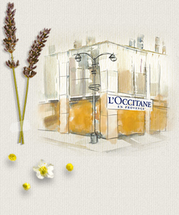 Компанія l'occitane (мобільна версія)