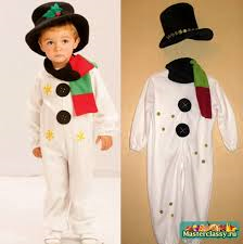 Costum de Snowman