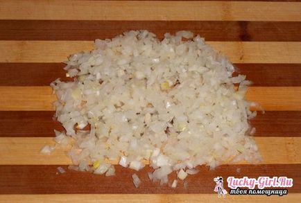 Olajban szelet legjobb receptek rizs, búzadara, burgonya