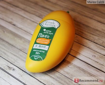 Cremă de mâini etude organix mango - 