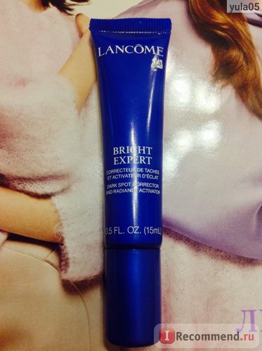 Крем відбілюючий lancome bright expert dark spot corrector & amp; radiance activator - «швидкий