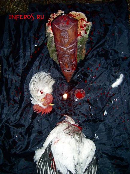 Bloody Voodoo Sacrifice Ritual