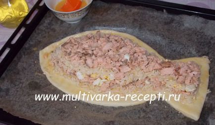 Kulebyaka cu rețetă de pește