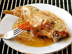 Csirkecomb, fűszeres tésztában (recept fotó) (recept) Csirkecomb, fűszeres tésztában (recept fotó)