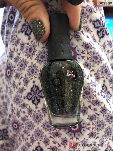 Лак для нігтів naillook real sugar glitz - «стійкий, цікавий, текстурний