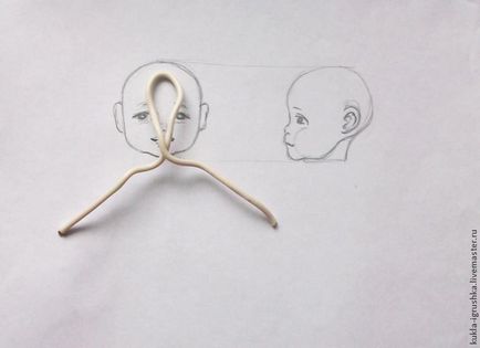 Modelarea unui cap de marionetă dintr-o revizuire a instrumentelor la o păpușă terminată