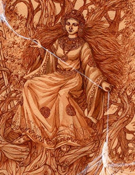 Makosh-zeița lucrării de desen - târg de maeștri - manual, manual