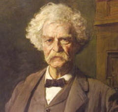 Mark Twain született november 30, 1835 - Mark Twain meghalt április 21, 1910