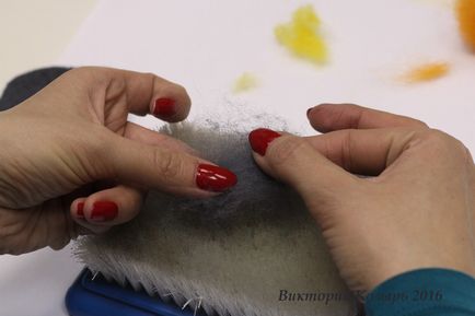 Maestru de clasă pe felting din lână