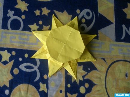 Master-clasa în tehnica de origami pentru adulți 