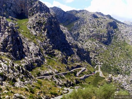 Mallorca călătorește în jurul insulei, vârful de la turistul vikusik