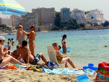 Mallorca călătorește în jurul insulei, vârful de la turistul vikusik