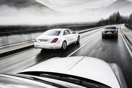 Mercedes s600 vs rolls-royce fantomă sii vs bentley zboară spur - triplu w12