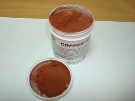 Металізована пудра cooper powder (імітація червоної міді), фас