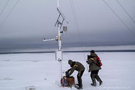 Метеостанція на новій землі - російський блогер