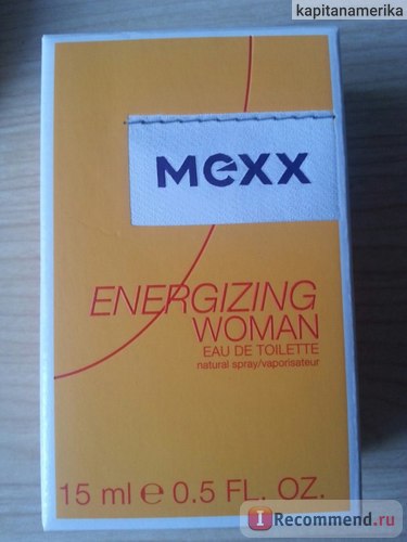 Mexx energizing - «як відчути свіжість проблему вирішить всього один пшик! )