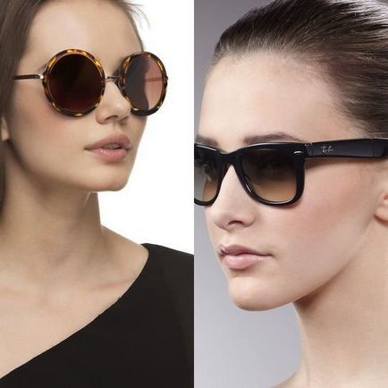 Ochelari de soare la modă pentru exemple de poze 2017-2018 pentru femei
