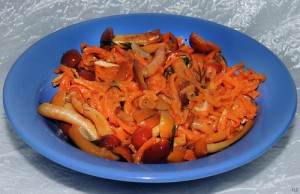 Morcovi în coreeană și o varietate de rețete pentru pregătirea sa
