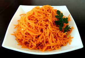 Морковите от корейски и разнообразие от рецепти за приготвянето му