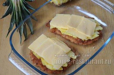 Hús ananász sütőben recept lépésről lépésre fotók